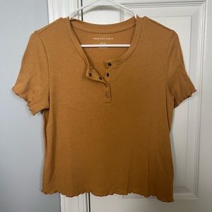 American Eagle ruffled top - size medium